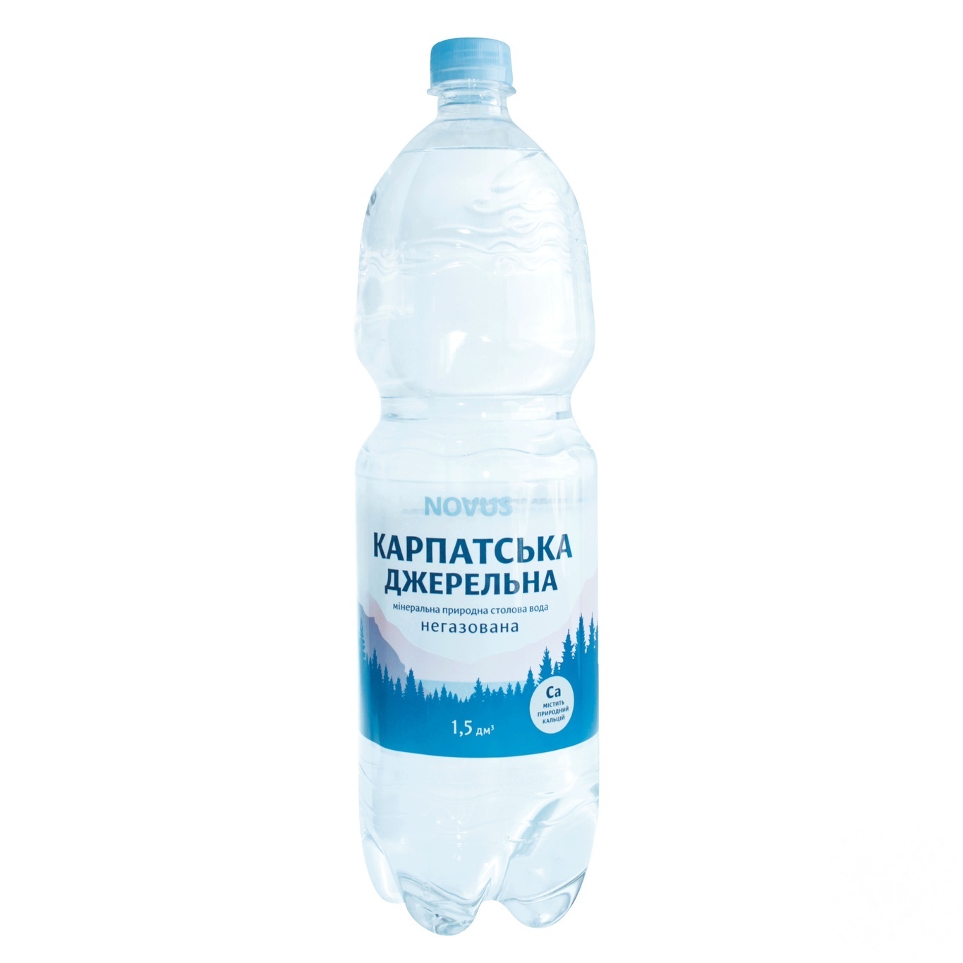 

Вода минеральная Novus Карпатская родниковая негазована 1,5л