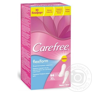 Pads Carefree Flexiform for women 30pcs - buy, prices for MegaMarket - photo 1