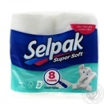 Туалетная бумага Selpak 8шт Турция