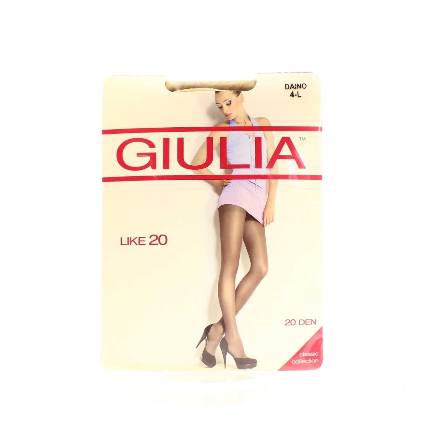 

Колготки Giulia Like daino женские 20ден 4р