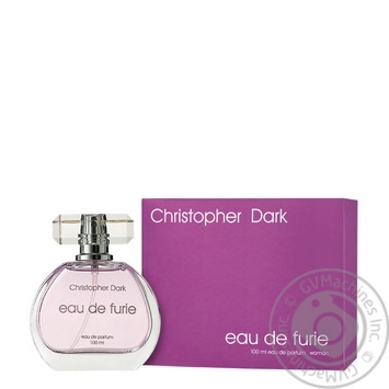 Вода парфюмированная Christopher Dark Eau de Furie женская 100мл