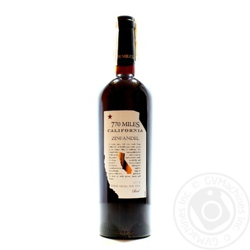 Wine red dry 13% 750ml glass bottle - buy, prices for MegaMarket - photo 1