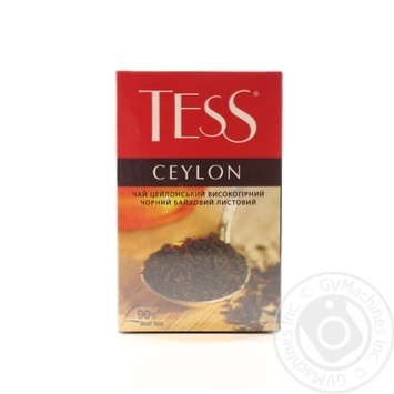 Чай Tess чорний байховий листовий 90г х15 купити, ціни на МегаМаркет - фото 2