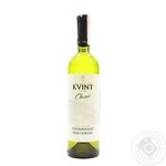 Вино Kvint Classic Chardonnay біле сухе 0.75л