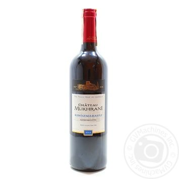 Вино Chateau Mukhrani Kіндзмараулі червоне н/солодке 0.75л х6 купить, цены на МегаМаркет - фото 1