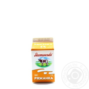 Ряжанка Яготинська 4% 450г купити, ціни на МегаМаркет - фото 2