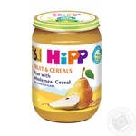Пюре Hipp Фрукты и злаки грушевое с зерновыми хлопьями с 6-х месяцев 190г