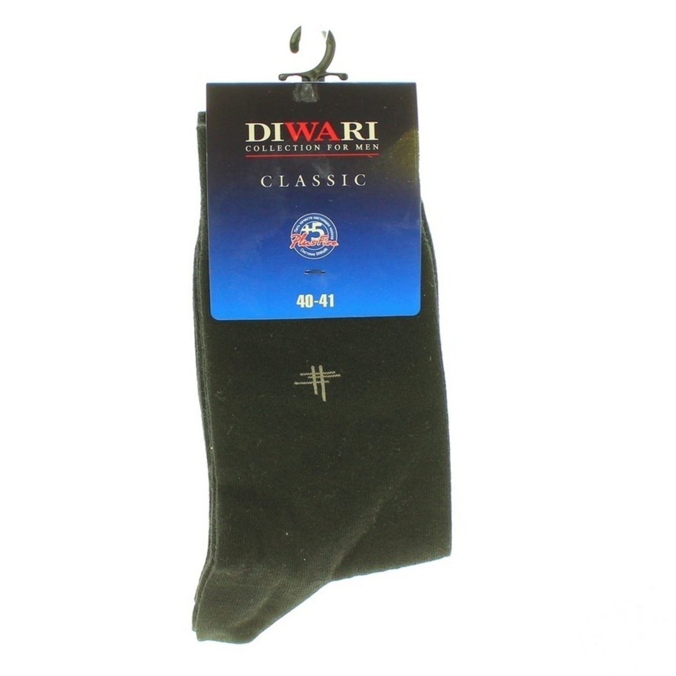 

Носки мужские DiWaRi Classic 007 черный р25 пара