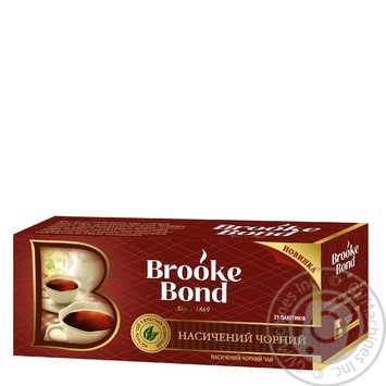 Чай Brooke Bond English Tea 24*45г x12 купити, ціни на МегаМаркет - фото 2