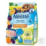 Каша Nestle молочная рисовая с бифидобактериями и витаминами со сливой и абрикосом 230г
