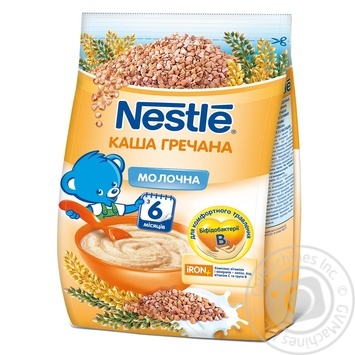 Каша молочная Nestle гречневая с 6 месяцев 180г купить, цены на МегаМаркет - фото 1
