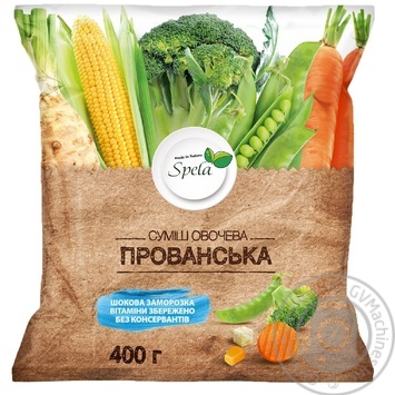 Смесь овощная для жарки ТМ Spela Прованская 400г купить, цены на МегаМаркет - фото 1