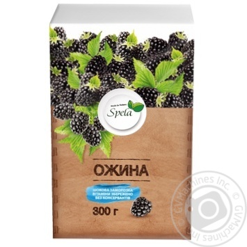 Ожина Spela свіжозаморожена 300г купити, ціни на МегаМаркет - фото 3
