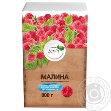 Малина Spela свіжозаморожена 300г купити, ціни на МегаМаркет - фото 3
