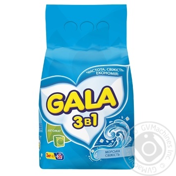 Laundry detergent powder Gala Sea Fresh 3000g - buy, prices for NOVUS - photo 1