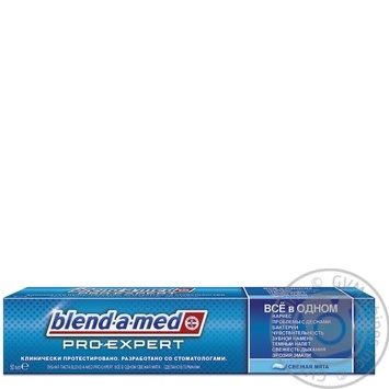 Toothpaste Blend-a-Med Pro-Expert All-In-One Fresh Mint 50ml - buy, prices for NOVUS - photo 6