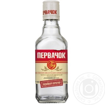 Горілка Первак Домашня пшенична особлива подвійного перегону 0,25л купити, ціни на МегаМаркет - фото 1