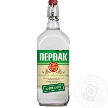 Горілка Первак Домашня житня особлива першого перегону 1л купити, ціни на МегаМаркет - фото 1