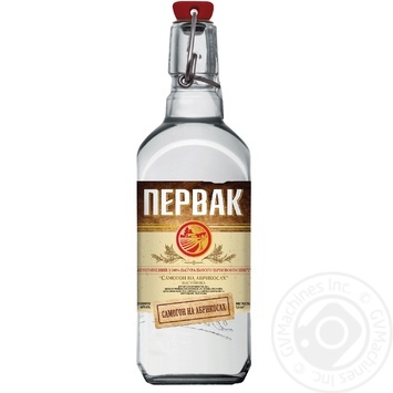 Vodka Pervak with apricot 40% 500ml glass bottle - buy, prices for MegaMarket - photo 1