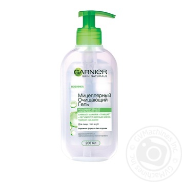 Гель для лица Garnier мицеллярный регулирует жирный блеск 200мл купить, цены на МегаМаркет - фото 1