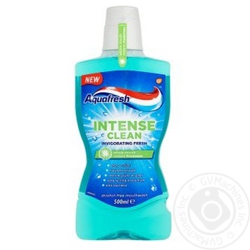 Ополаскиватель для полости рта Aquafresh Интенсивное очищение 500мл купить, цены на МегаМаркет - фото 1