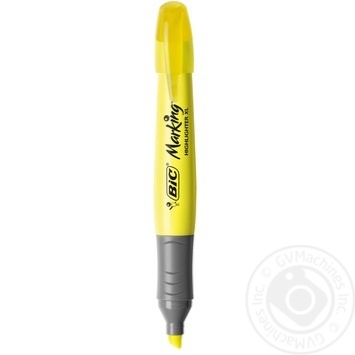 Текстовыделитель Bic желтый 1шт купить, цены на МегаМаркет - фото 1