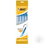 Ручка шариковая Bic Roubd Stic синяя 4шт