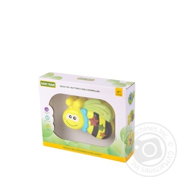 Baby Team Musical Toy Butterfly, Bee and Caterpillar