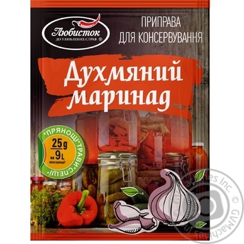 Lyubystok Fragrant Marinade Seasoning 25g - buy, prices for Vostorg - photo 1