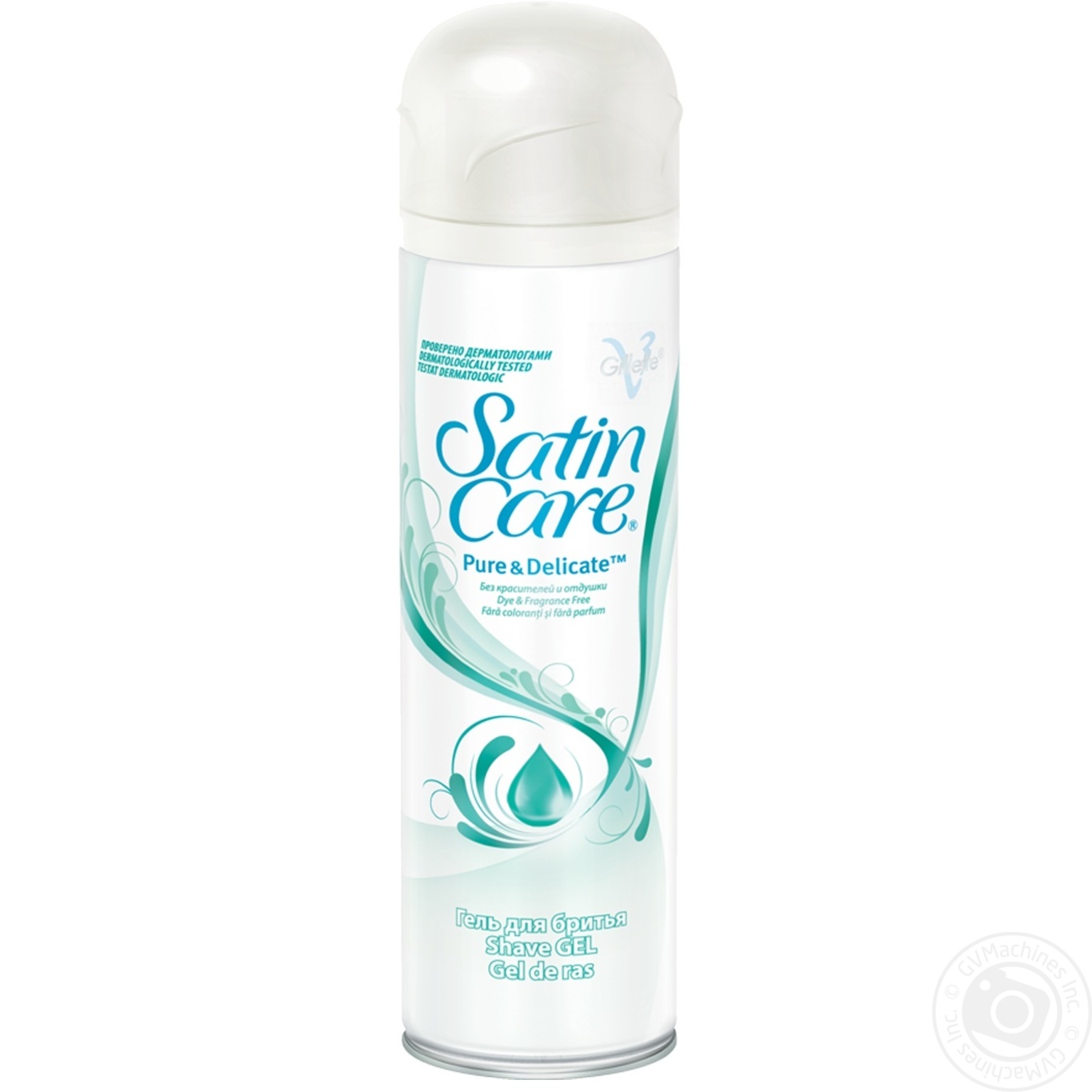 Гель для бритья для женщин Satin Care Pure&Delicate 200мл ❤️ доставка на дом  от магазина Zakaz.ua