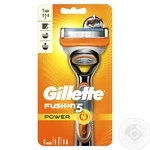 Men's Razor Gillette Fusion Power with 1 Razor Blade