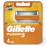 Men's Razor Blade Refills Gillette Fusion 4count