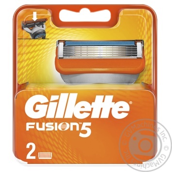 Кассеты Gillette Fusion сменные для бритья 2шт купить, цены на МегаМаркет - фото 1