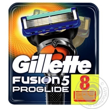 Сменные картриджи для бритья Gillette Fusion ProGlide 8шт купить, цены на МегаМаркет - фото 2