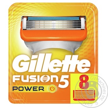 Men's Razor Blade Refills Gillette Fusion Power 8count - buy, prices for MegaMarket - photo 2