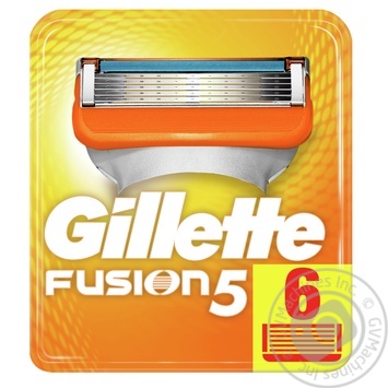 Cartridge Gillette Fusion for shaving 6pcs - buy, prices for MegaMarket - photo 2