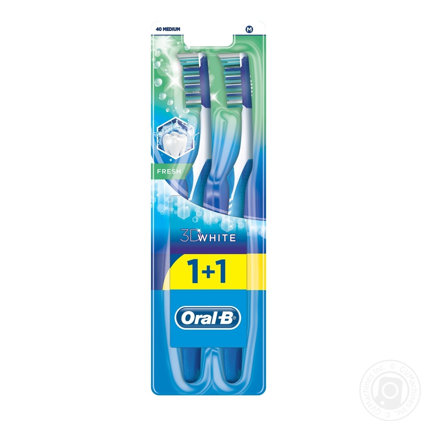 

Зубная щетка Oral-B 3D White Свежесть средняя