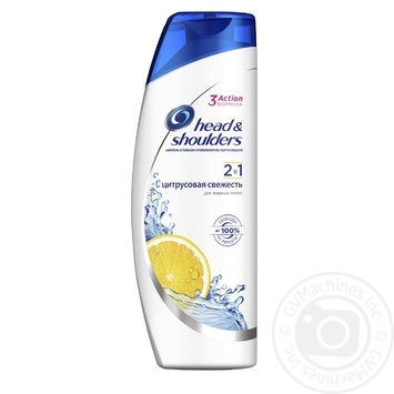 Шампунь Head & Shoulders 2в1 Цитрусова свіжість 400мл купити, ціни на МегаМаркет - фото 1
