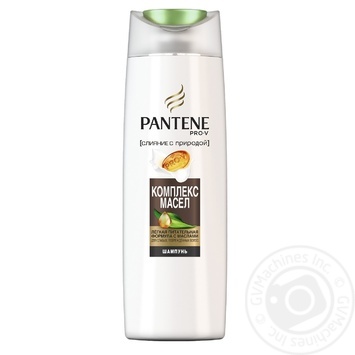 Шампунь Pantene Слияние с природой Oil Therapy система восстановления 400мл купить, цены на МегаМаркет - фото 1