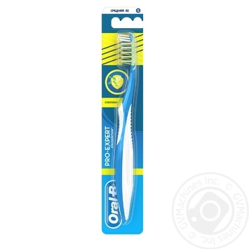 Зубная щетка Oral-B Pro-Expert Антибактериальная средняя купить, цены на МегаМаркет - фото 1