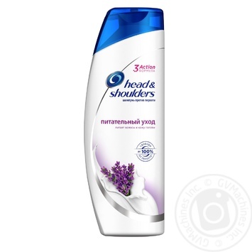Shampoo Head and shoulders Nourishing care for hair 400ml - buy, prices for MegaMarket - photo 1