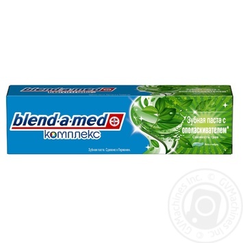 Toothpaste Blend-a-Med Complete 7 Herbs 100ml - buy, prices for MegaMarket - photo 1