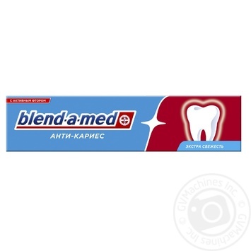 Зубная паста Blend-a-med Анти-кариес Свежесть 50мл купить, цены на МегаМаркет - фото 1