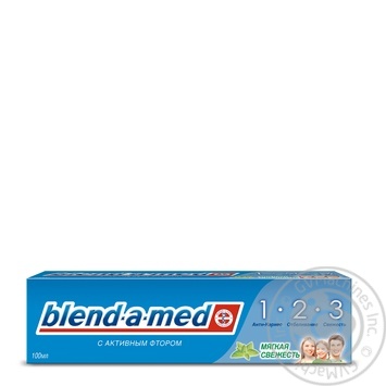 Toothpaste Blend-a-Med 3-Effect Soft Fresh 100ml - buy, prices for - photo 10