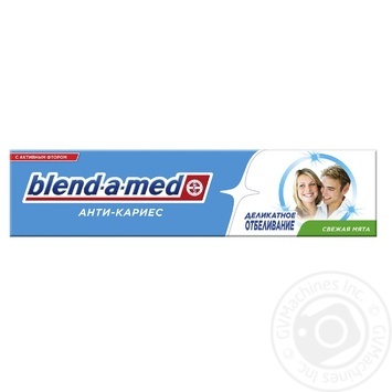 Toothpaste Blend-a-Med 3-effect Gentle Whitening 50ml - buy, prices for MegaMarket - photo 1