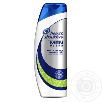 Шампунь Head & Shoulders Миттєвий контроль жирності шкіри для чоловіків 400мл купити, ціни на МегаМаркет - фото 1