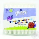Ватні палички Bella Baby Happy 56+8шт. х48