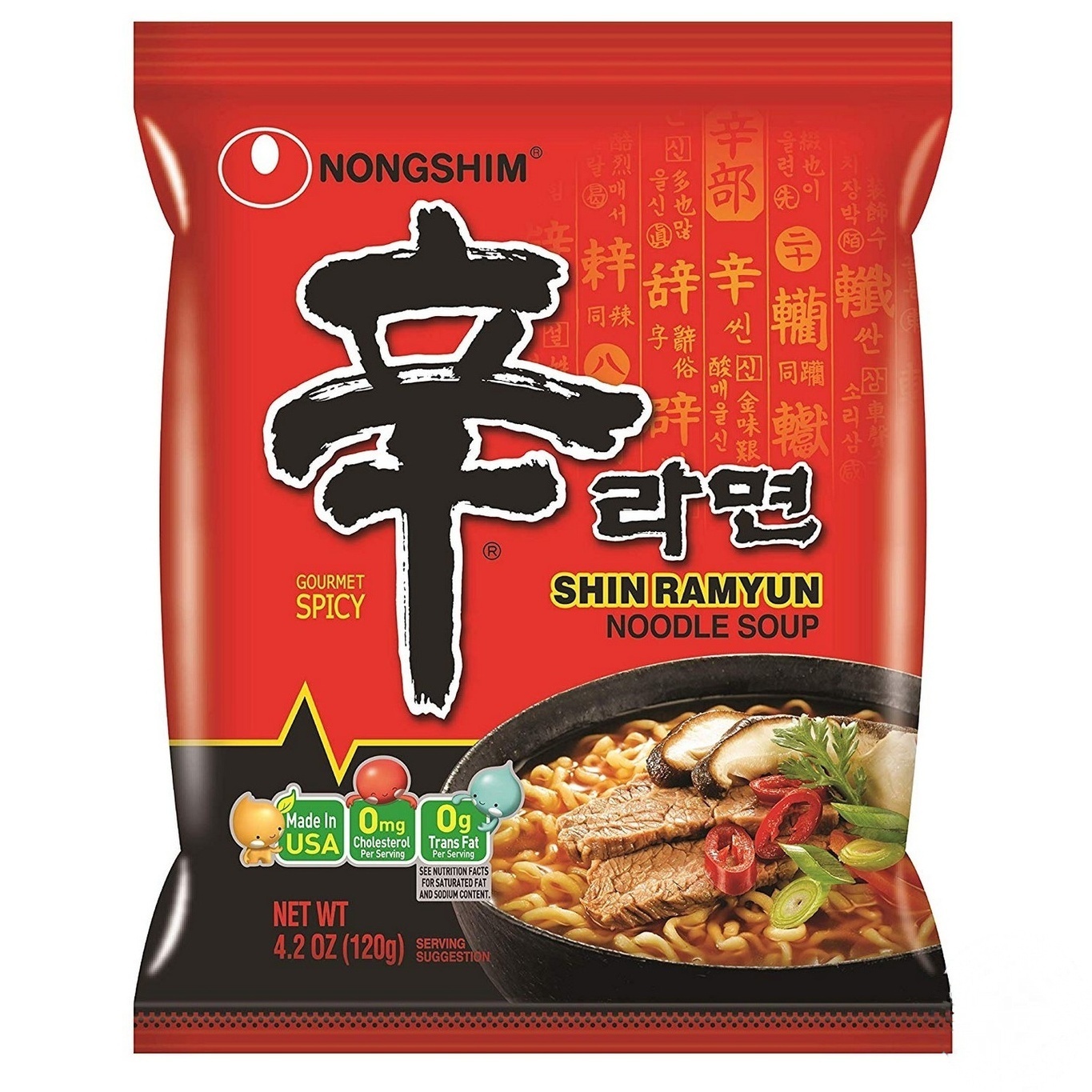 

Лапша Nongshim Рамен со специями 120г