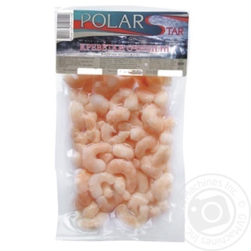 Shrimps peeled cooked  Polar Star 200g - buy, prices for MegaMarket - photo 1