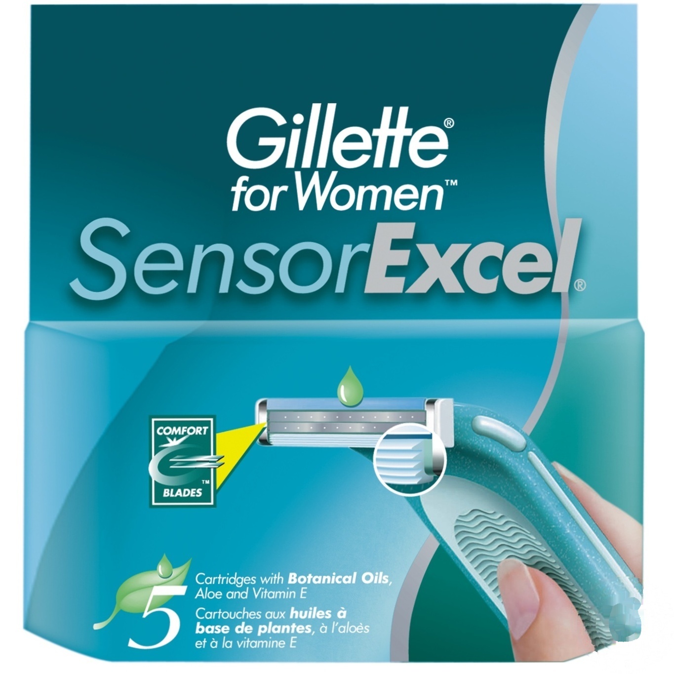 

Картридж для бритья Gillette Sensor Excel сменный 4шт